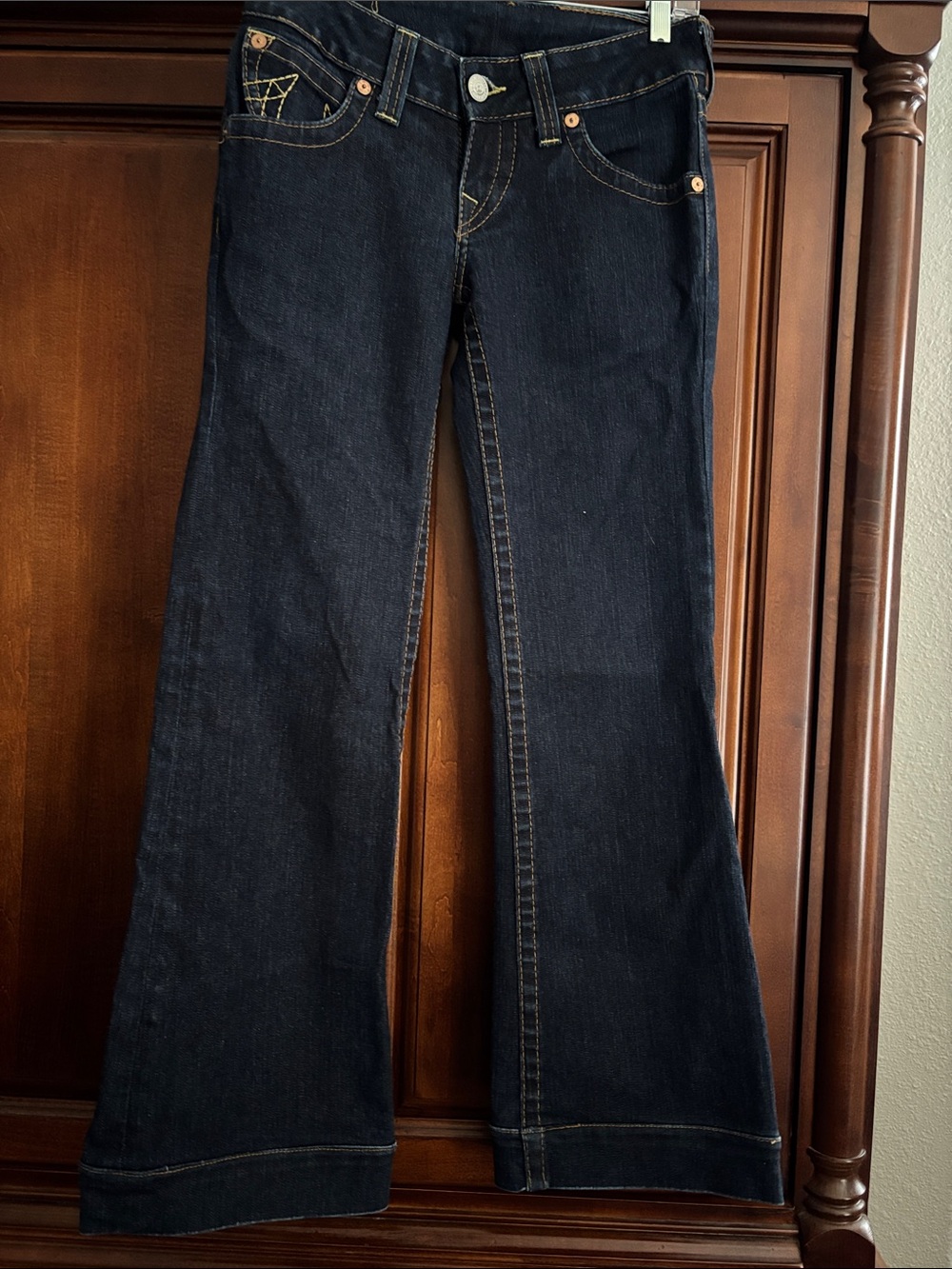 True Religion Dark Blue Flare Jeans